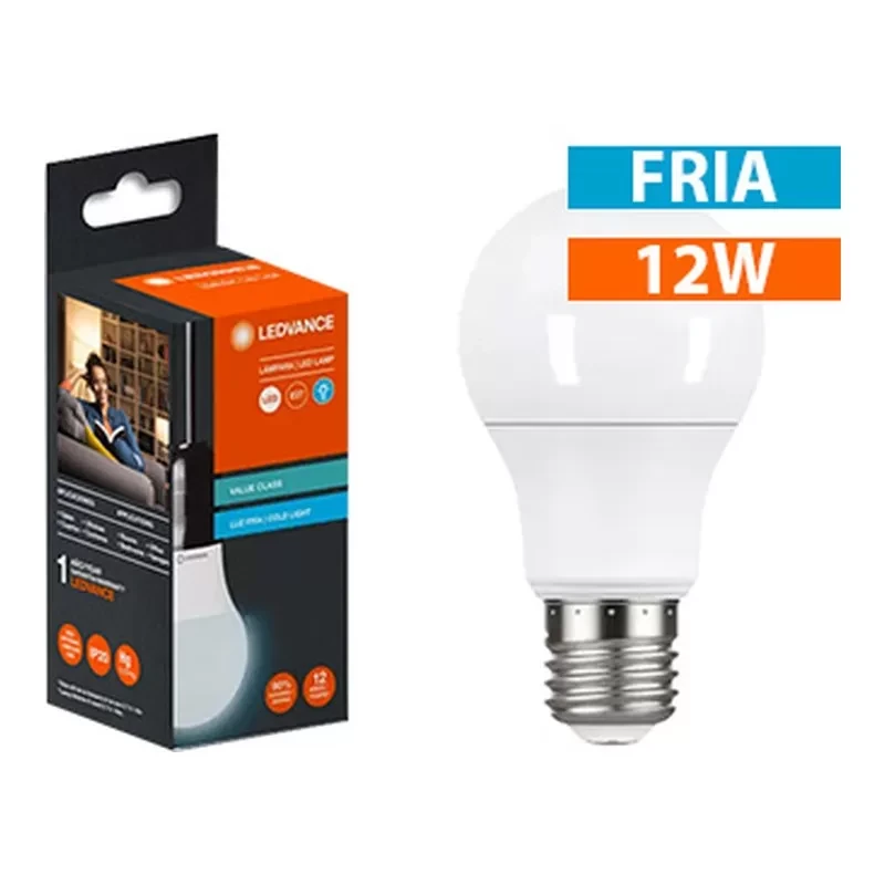 BULBO LED CLASSIC 12W FRIA E27