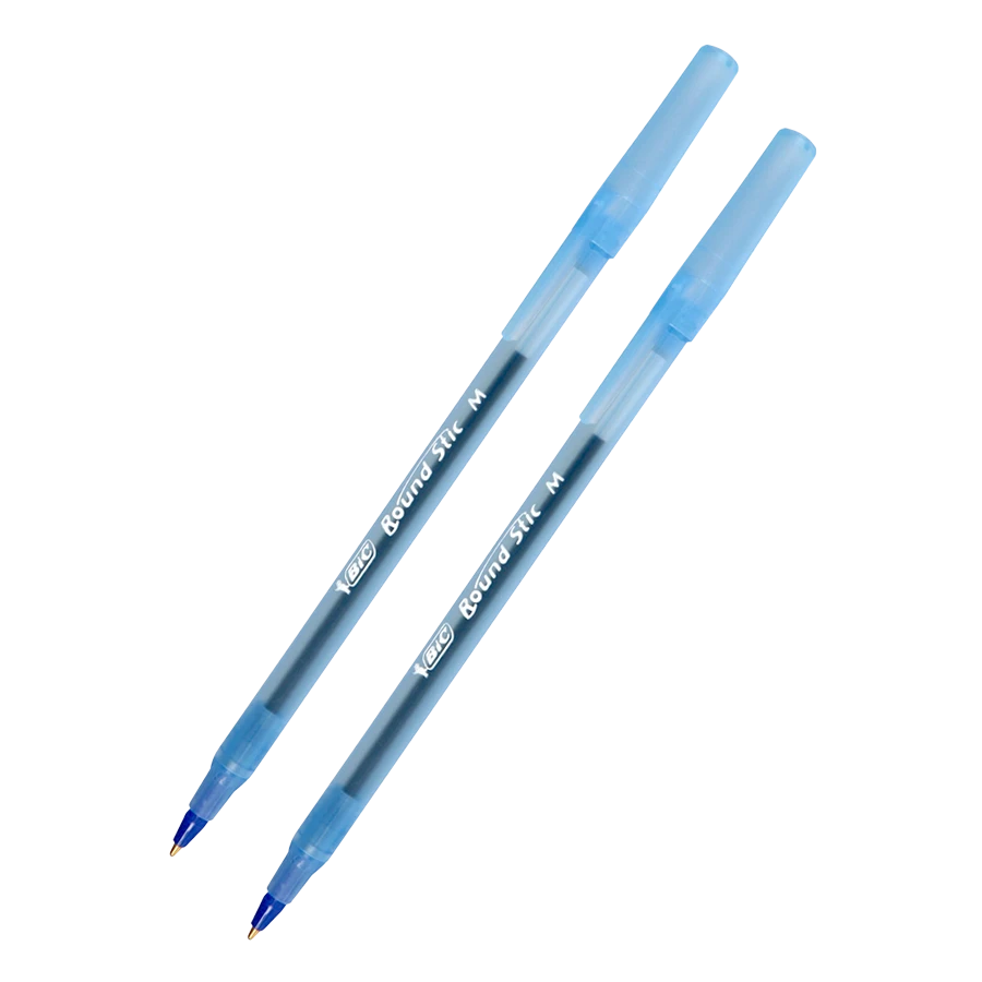 BOLIGRAFO ROUND STIC AZUL
