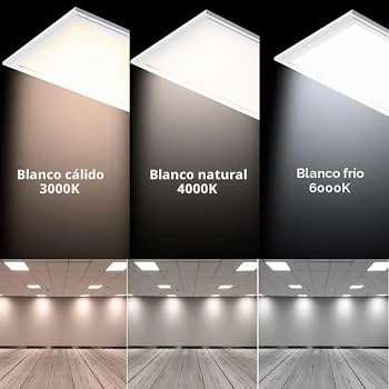 Panel Backlight 600x600mm 40W Blanco Frio